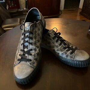 Rare John Varvatos Bootleg Men's Leather Sneaker. 10